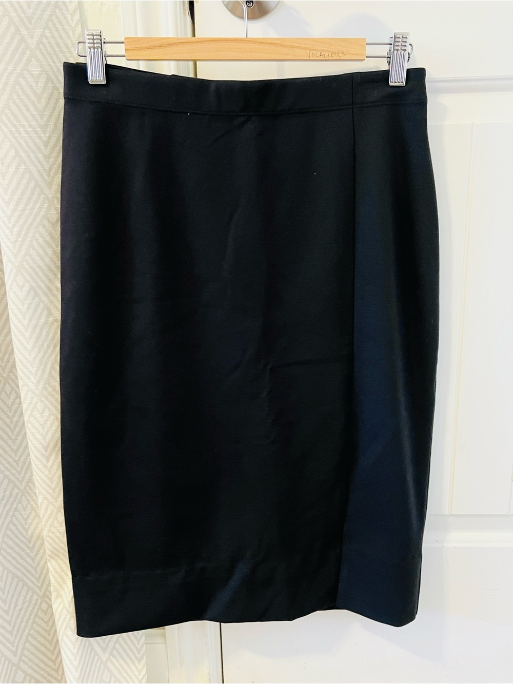 Pencil Skirt Black Womens Basics Nine West Size Small